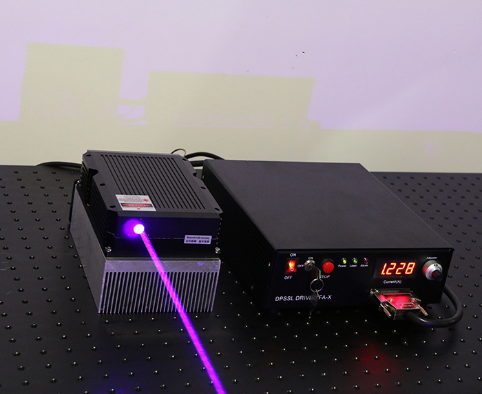 405nm 30W 強力なレーザーシステム 青紫色 ダイオードレーザー